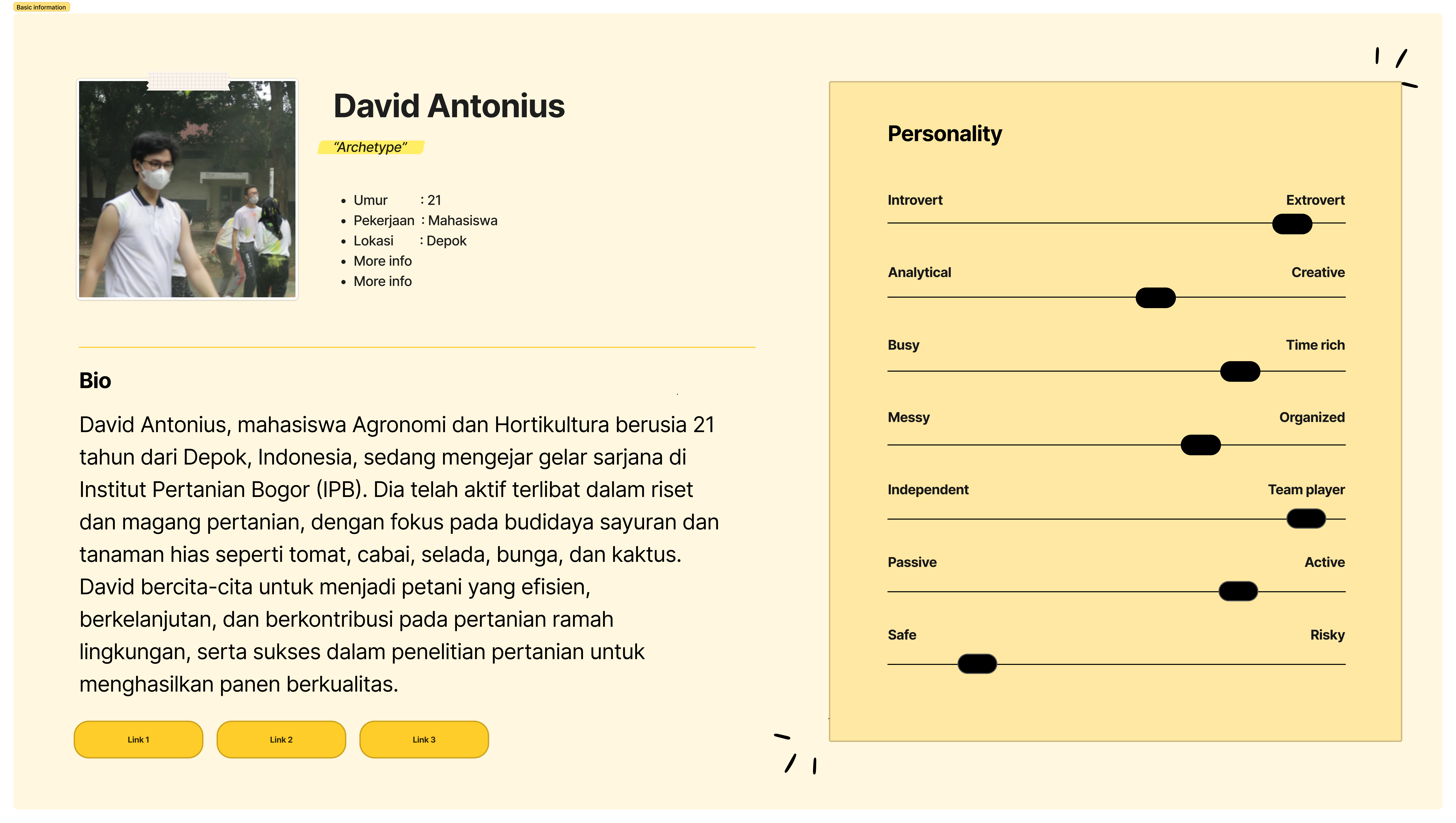 First Agriplant user persona