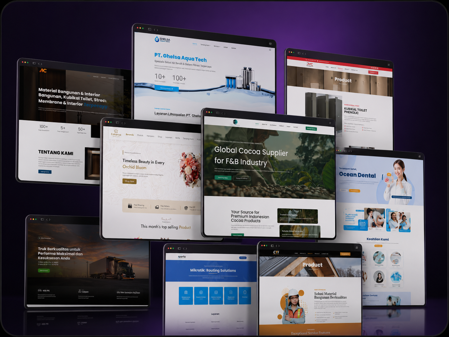 30+ Client Websites project thumbnail