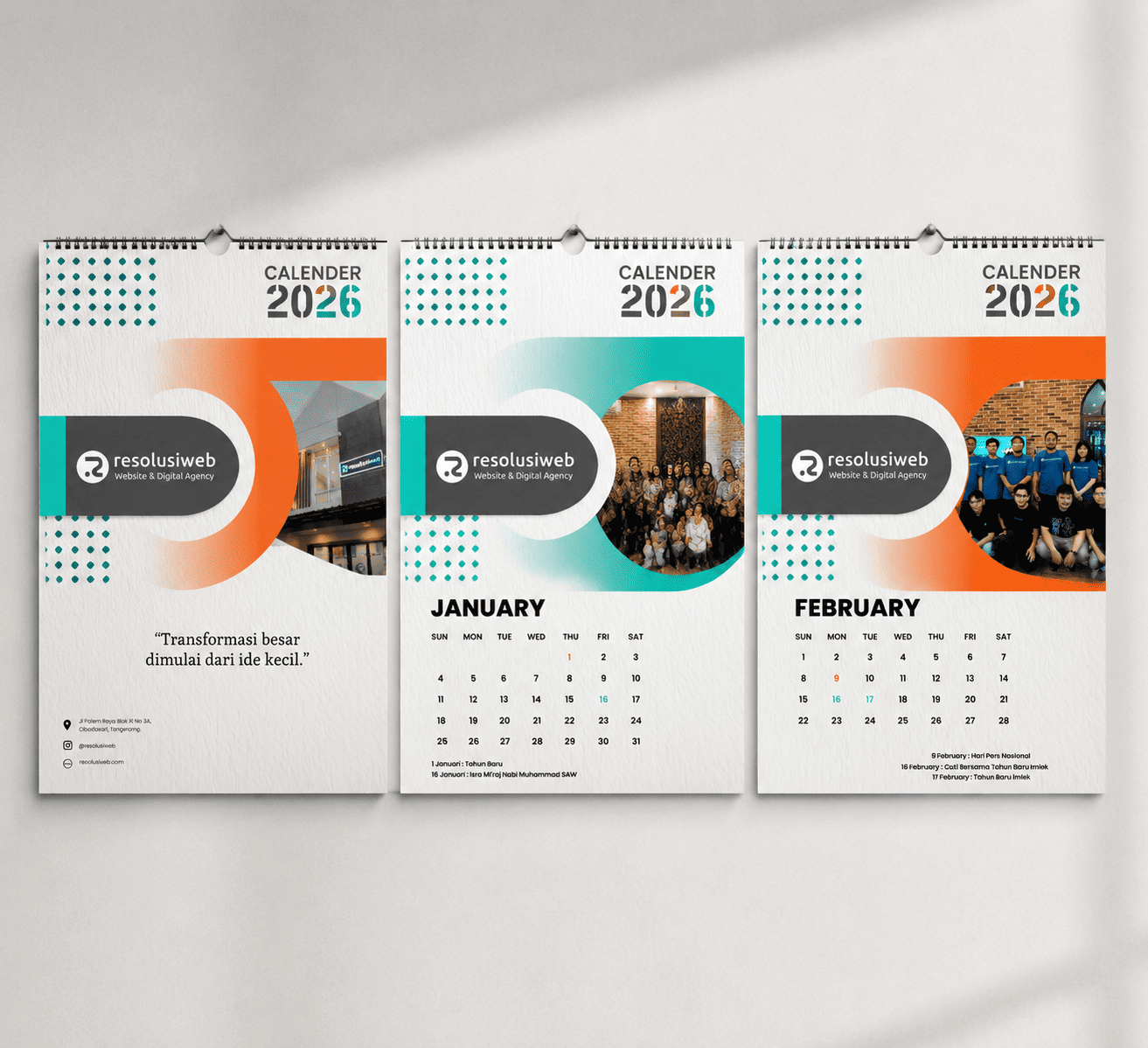 Resolusiweb calendar 2