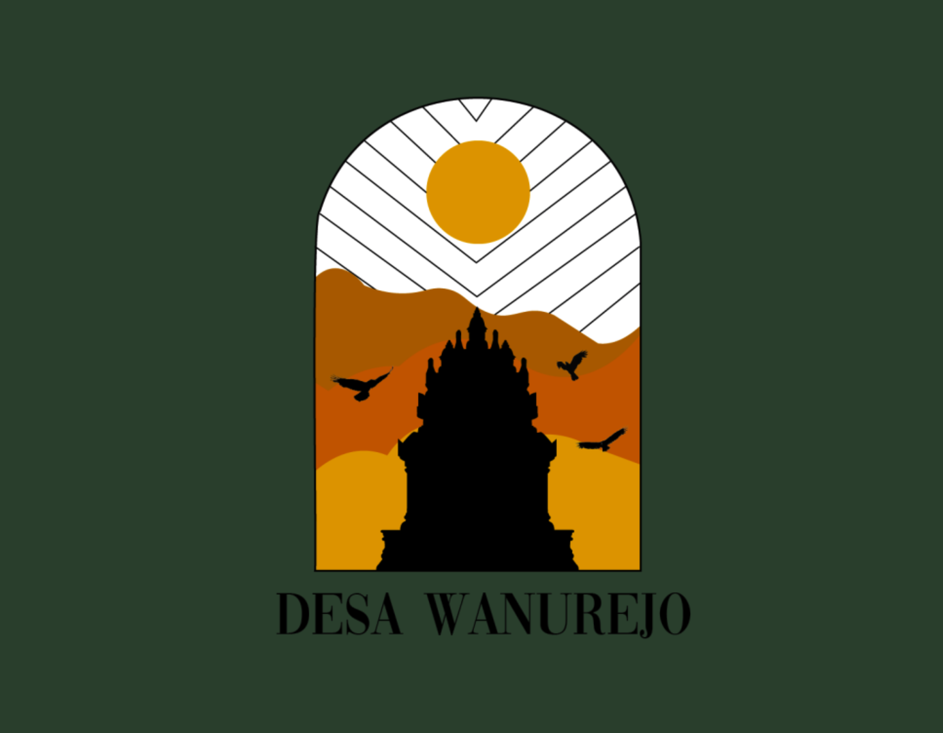 Wanurejo identity mockup