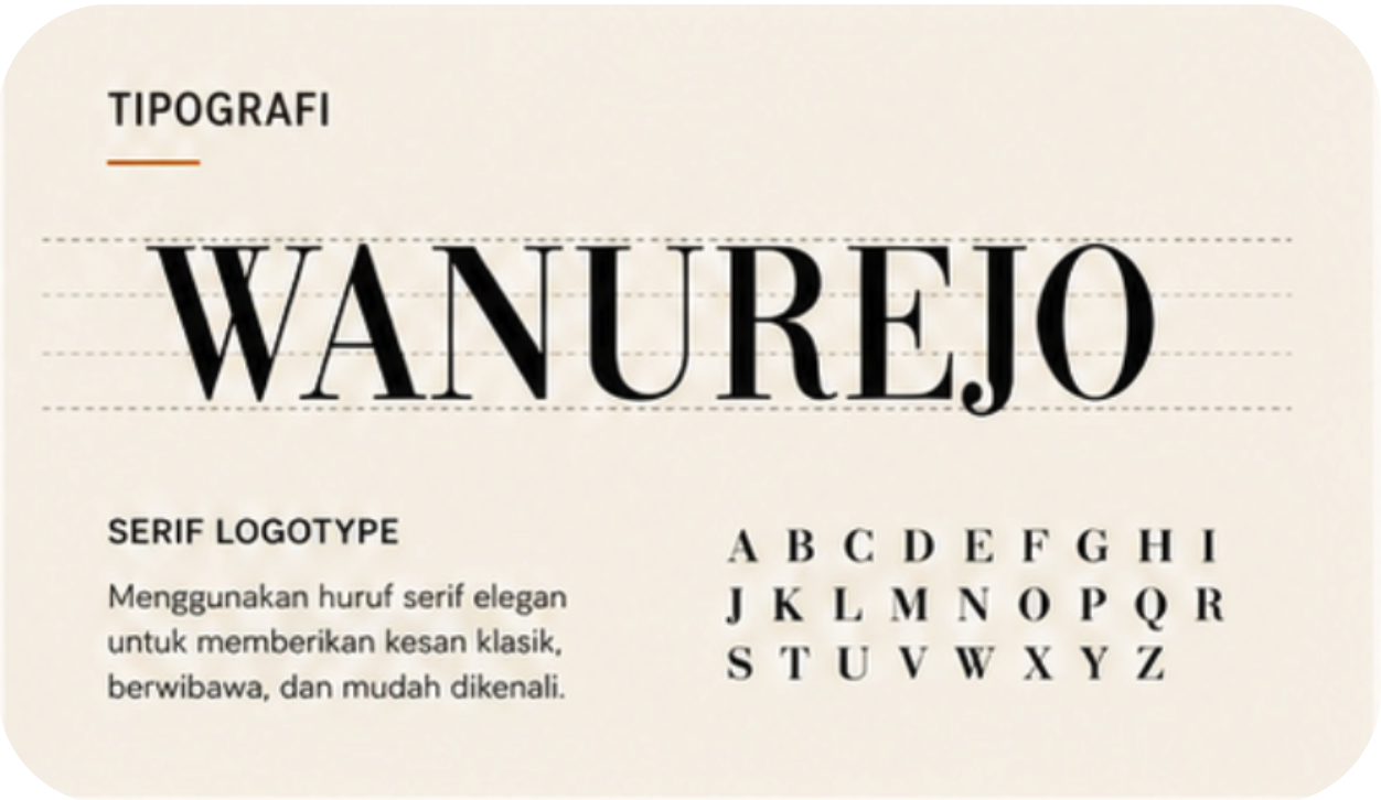 Wanurejo typography